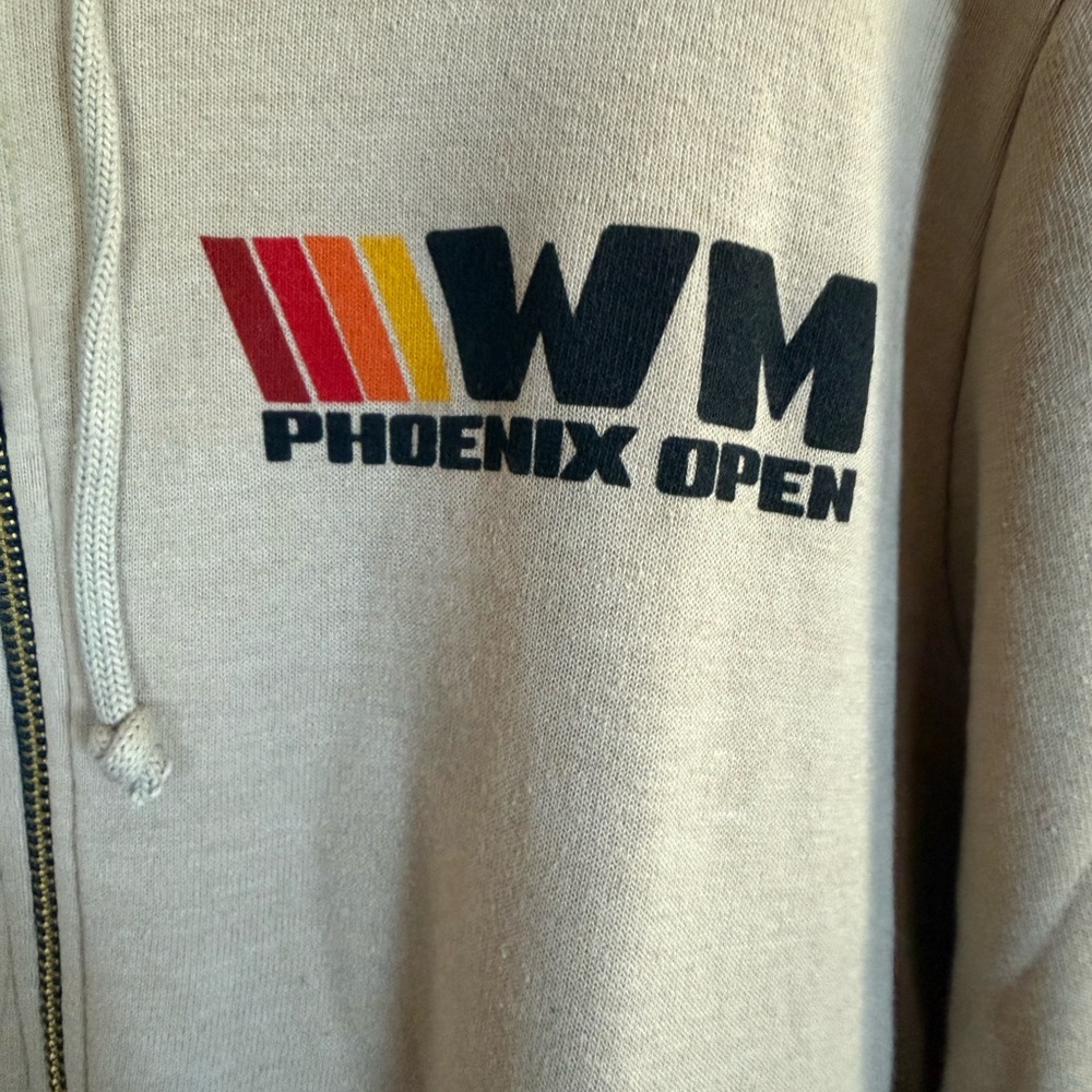 NWT Aviator Nation Waste Management Phoenix Open Zip-Up Hoodie Size XL Unisex - Picture 3 of 8